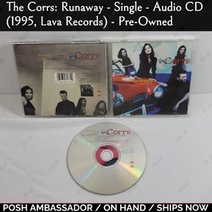 The Corrs: Runaway - Single - Audio CD (1995 Lava Records) - Pre-Owned